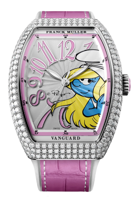 Franck Muller Vanguard Smurfette V 32 SC AT FO D SMURFETTE (RS) Replica Watch